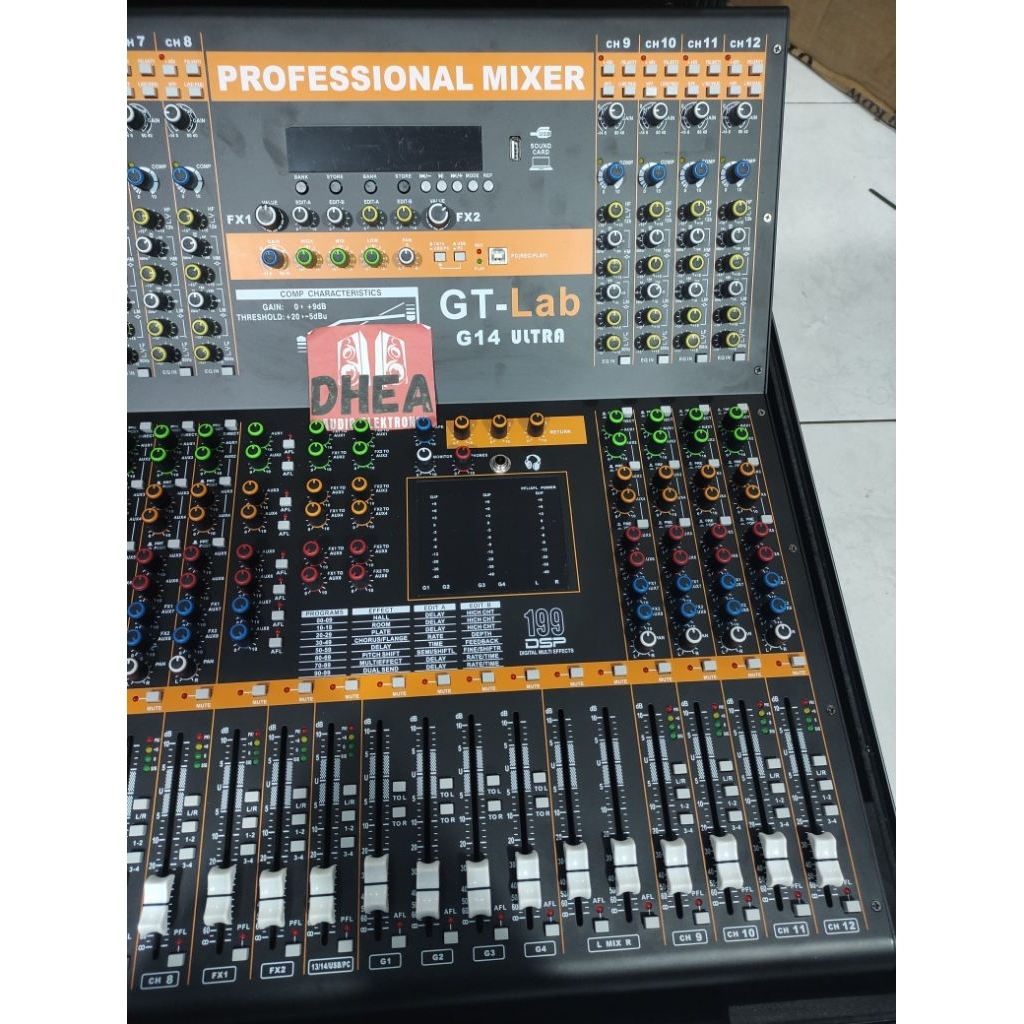 Jual Mixer Audio GT-Lab G14 ULTRA GT-Lab G14 ultra Original By RDW 14 ...