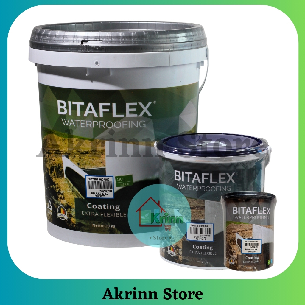 Jual Cat Bitaflex 20Kg Waterproofing Aspal Cair, Waterproofing Box ...