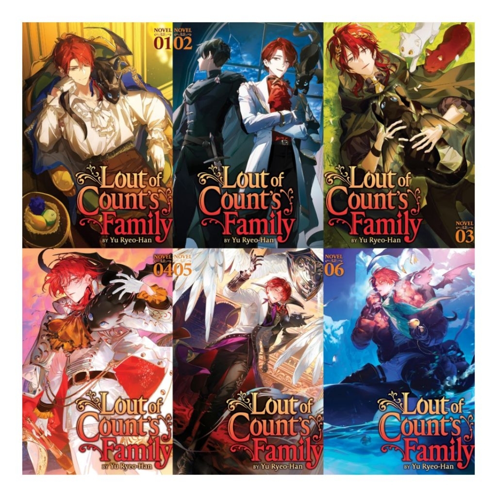 Jual Lout of Count's Family Vol 1-7 (bahasa indo dan english) | Shopee ...