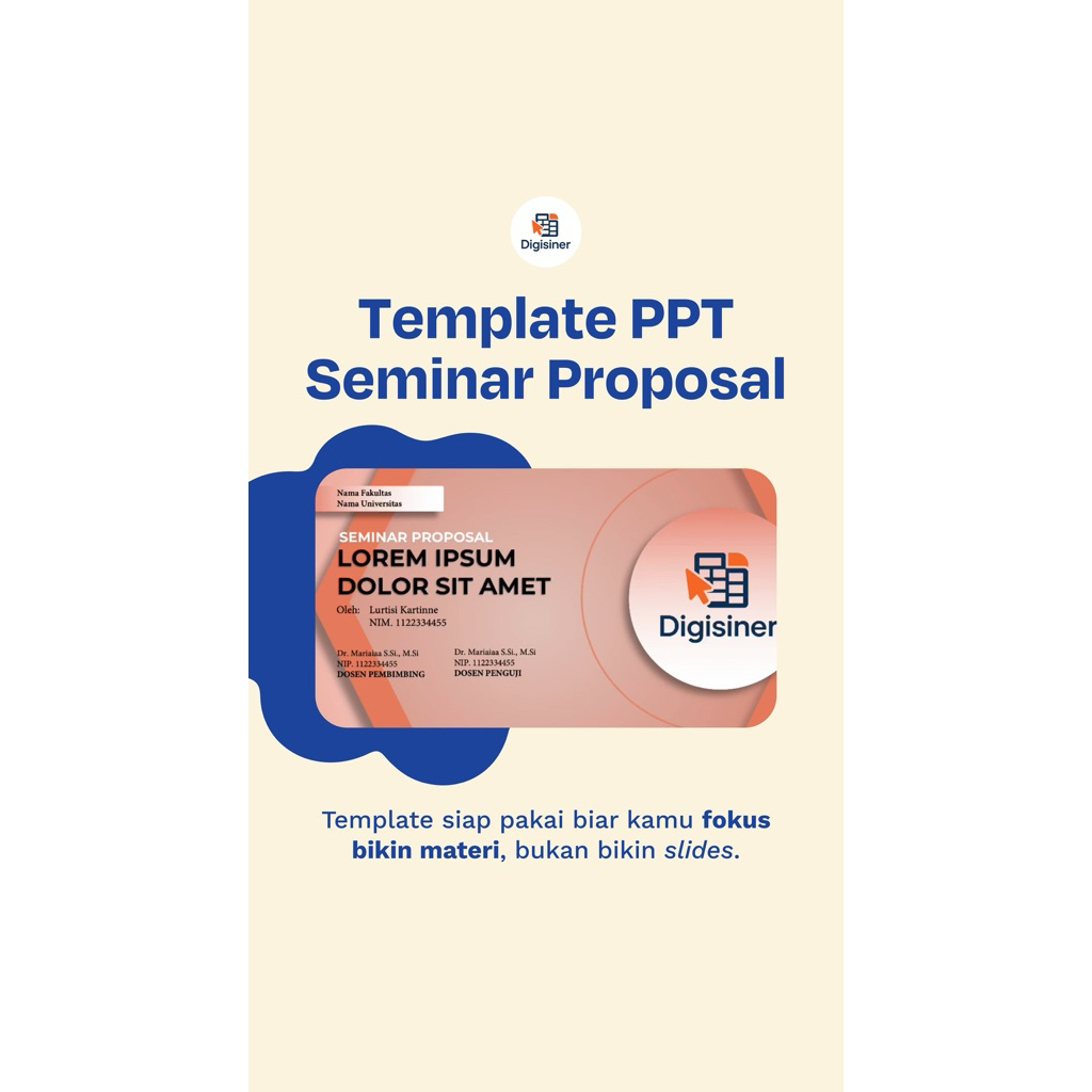 Jual Template PPT Sempro (Seminar Proposal) Morph Kode 001 | Shopee