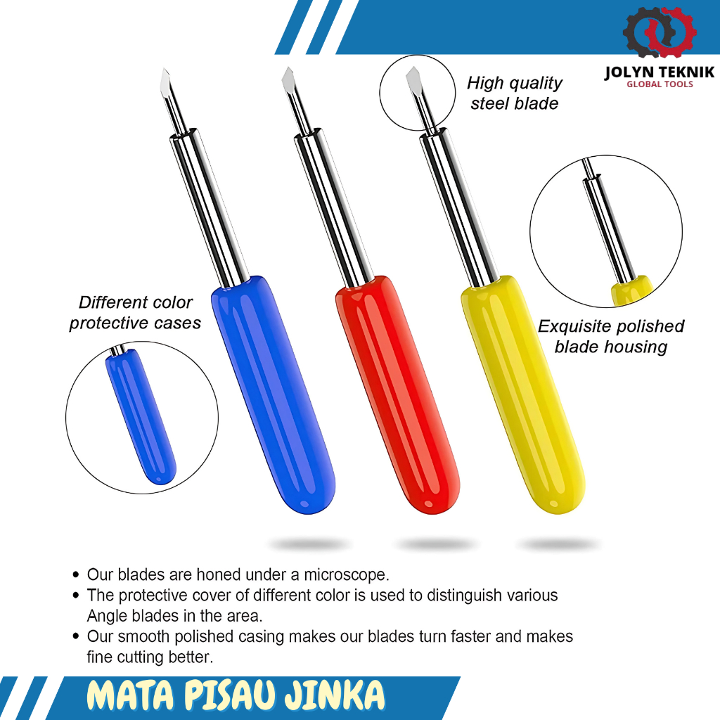 Jual Mata Pisau Cutting Sticker Roland, Redsail, Jinka, Rhinotech ...