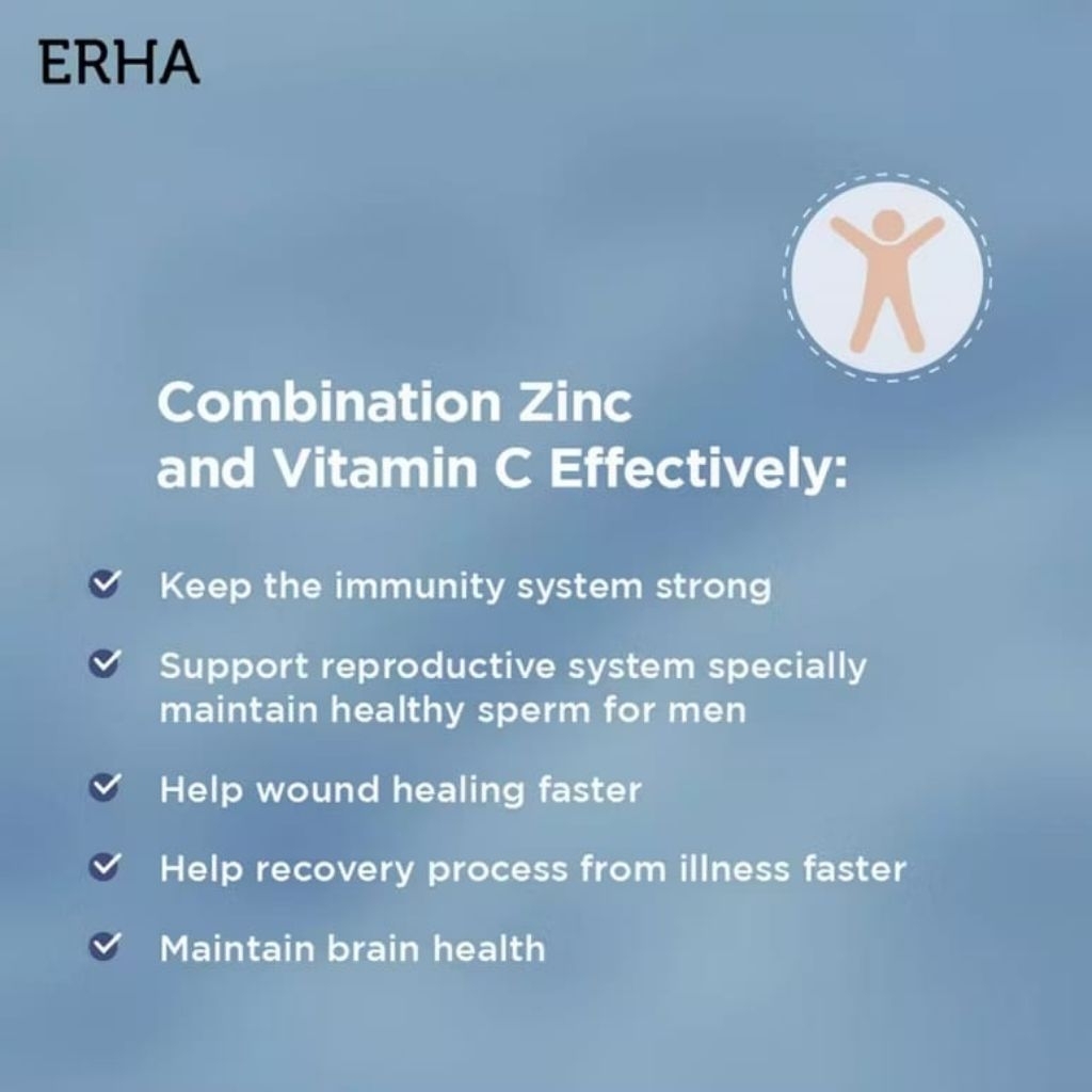 Jual ZINC PLUS Untuk Jerawat Rambut Rontok Vitamin C [1 Box] 60 Kapsul ...