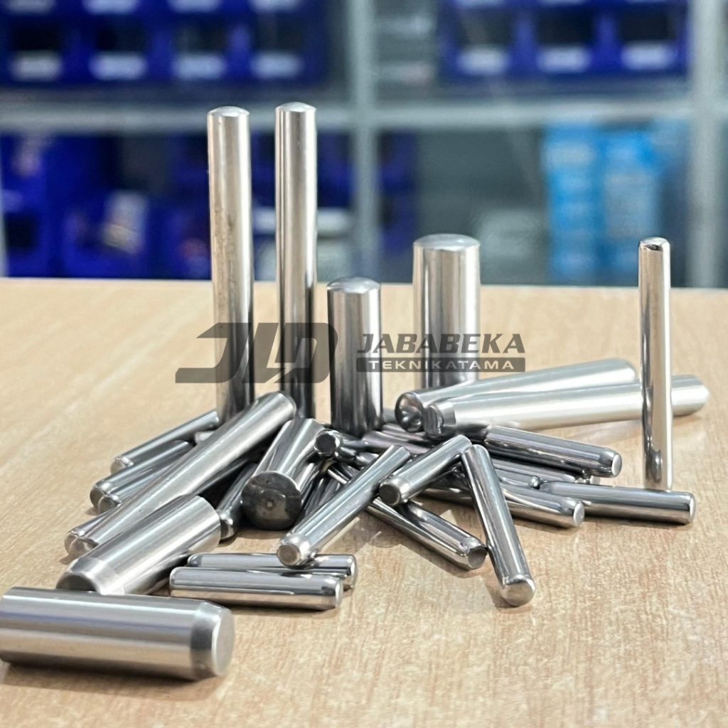 Jual DPND 8 X 15 MM Dowel Pin Polos Solid Tanpa Drat Ulir Tipe DPND ...