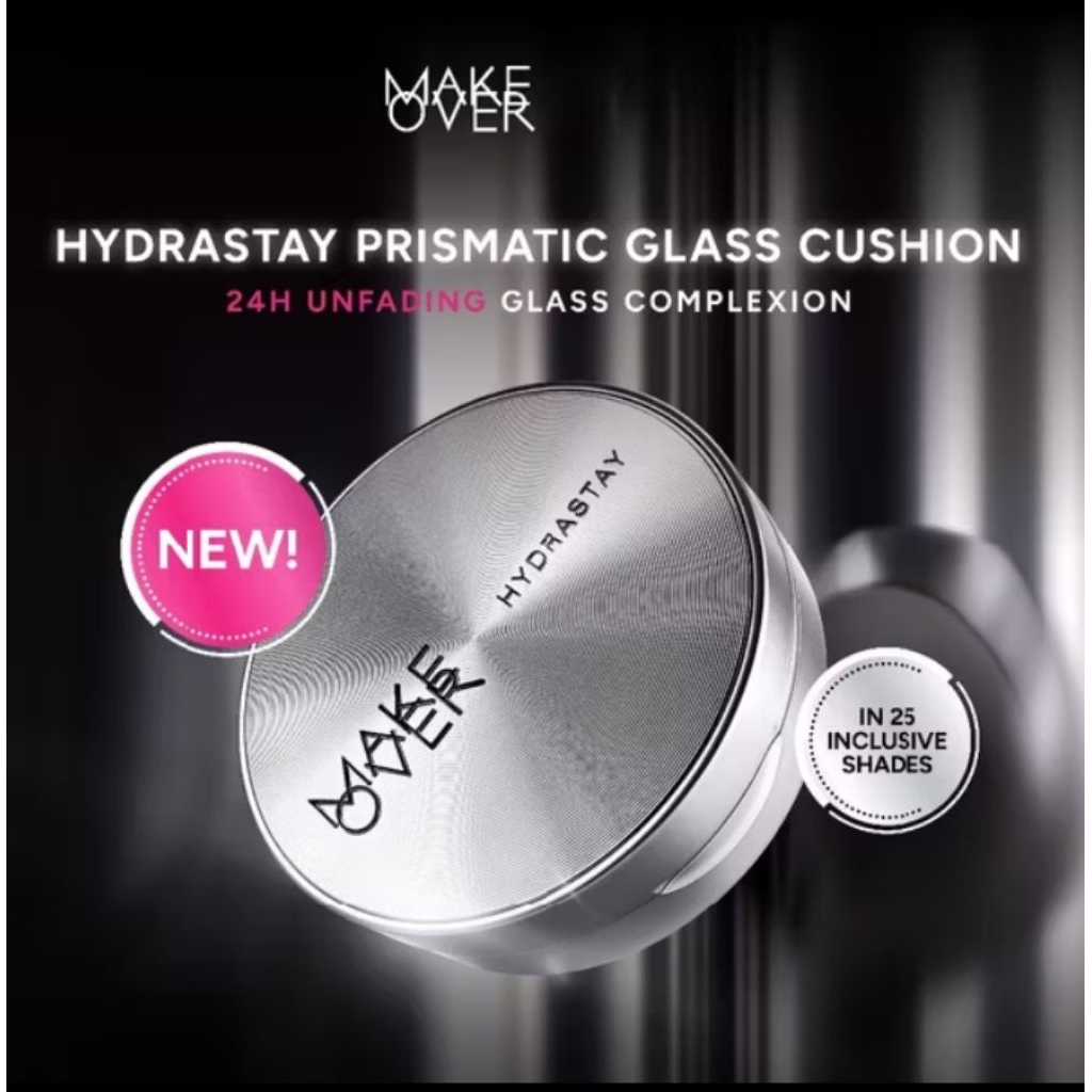Jual NEW! MAKE OVER Hydrastay Prismatic Glass Chusion | Shopee Indonesia