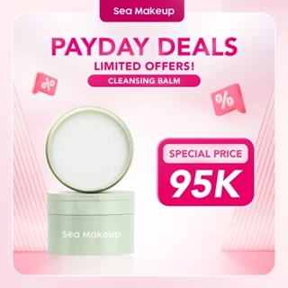 Sea Makeup Cleansing Balm – Pembersih Wajah & Make Up Remover untuk Kulit Berjerawat, dengan Salicylic Acid [BPOM], Alternatif Micellar Water, Cleansing Oil & Cleanser Wajah