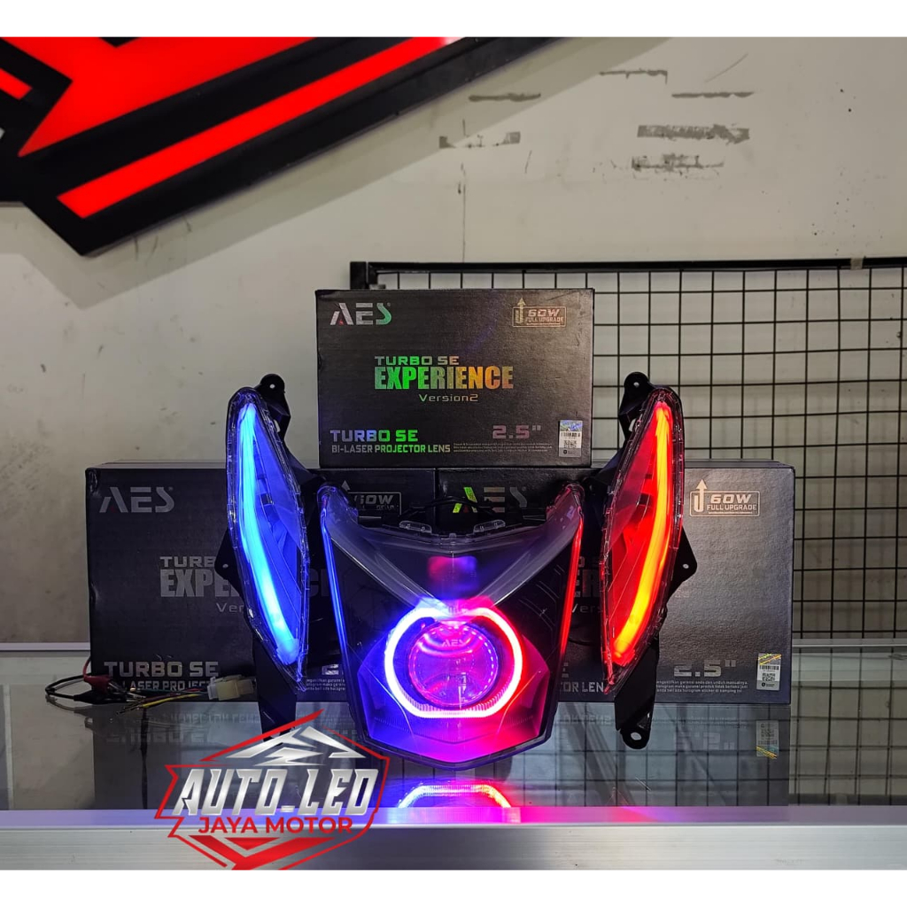 Jual BILED BEAT FI CUSTOM BILED AES TURBO SE EXPERIENCE V2 LENGKAP ALIS ...