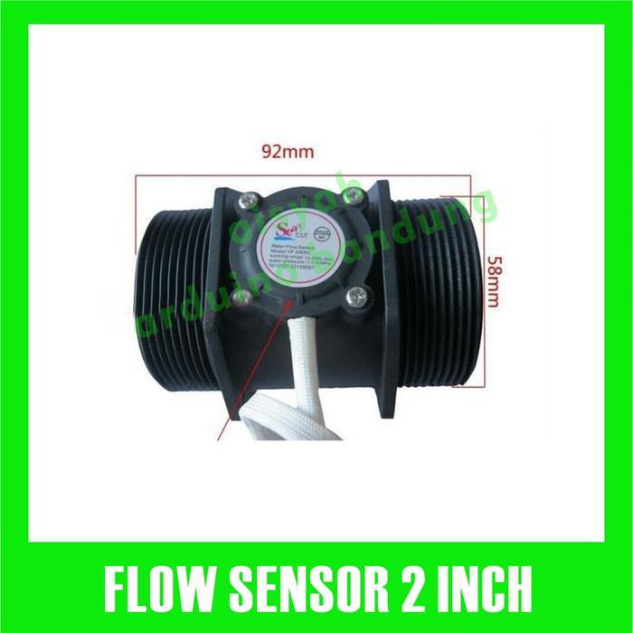 Jual Water Flow Meter Sensor G2 DN50 Debit Air G 2 