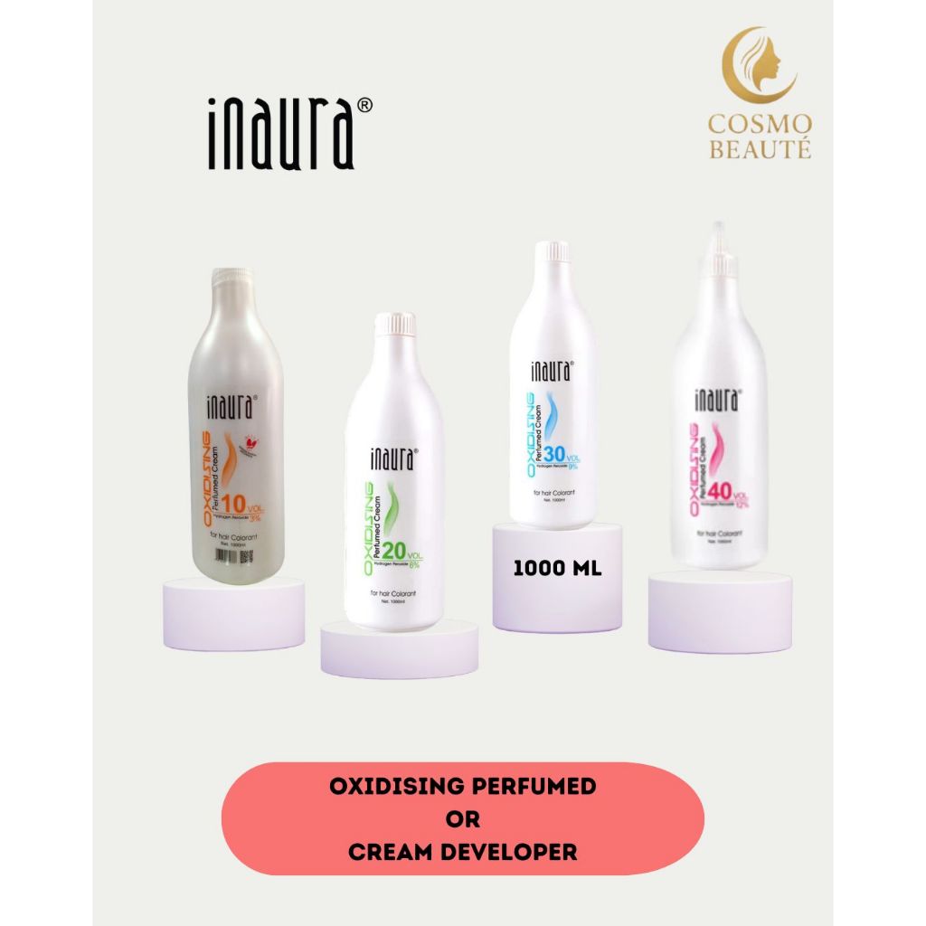 Jual INAURA Oxidant Cream Developer 1000ml - Campuran Cat rambut ...