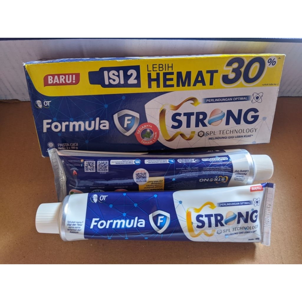 Jual Pasta Gigi Formula Strong Isi 2 160 g | Shopee Indonesia