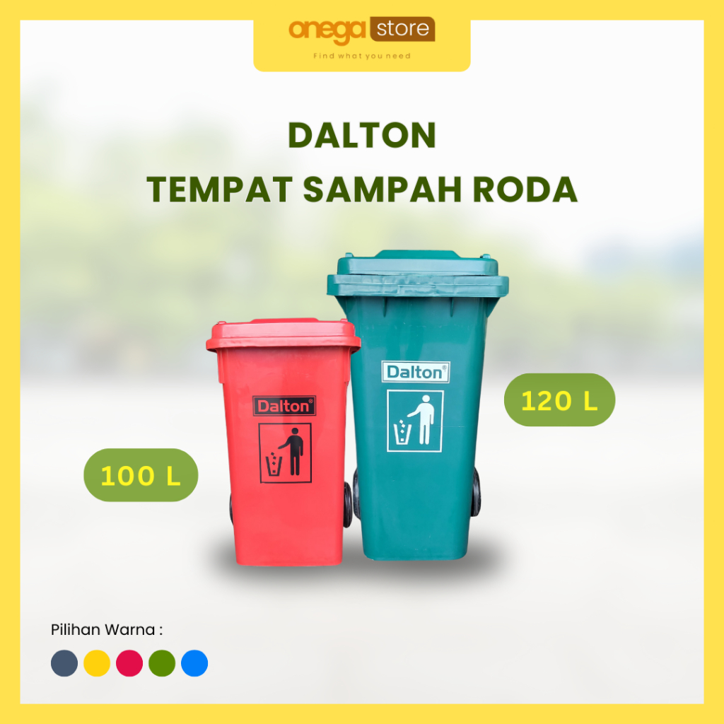 Product image Dalton Tempat Sampah Roda 100L/120L LXD100C/LXD120C