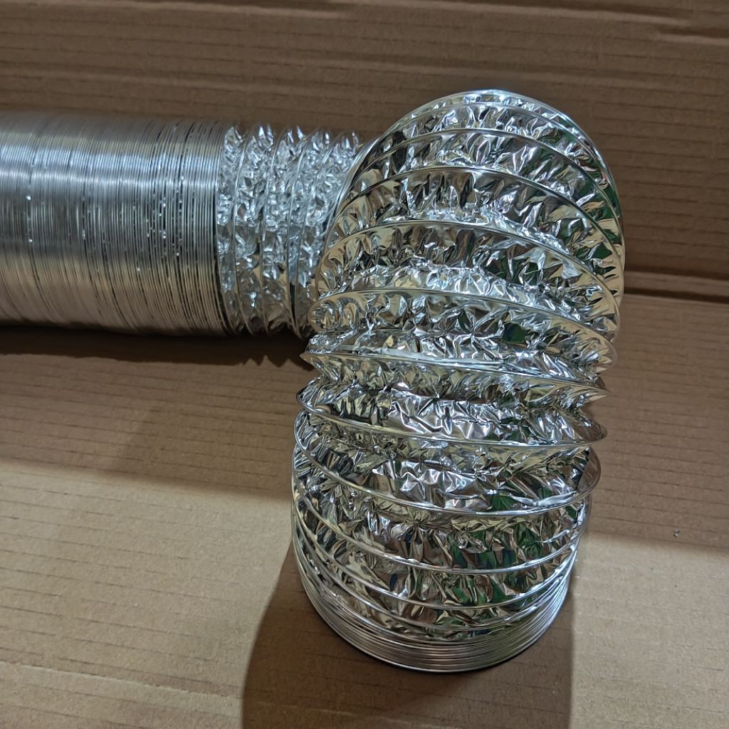 Jual Pipa Flexible ducting 3inci 3meter/crobong asap 3inci 3meter ...