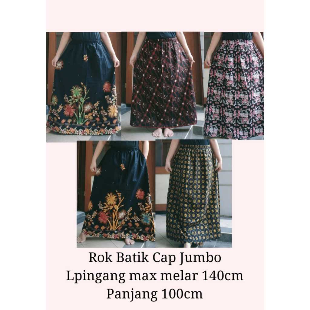 Jual Rok batik Cap jumbo | Shopee Indonesia
