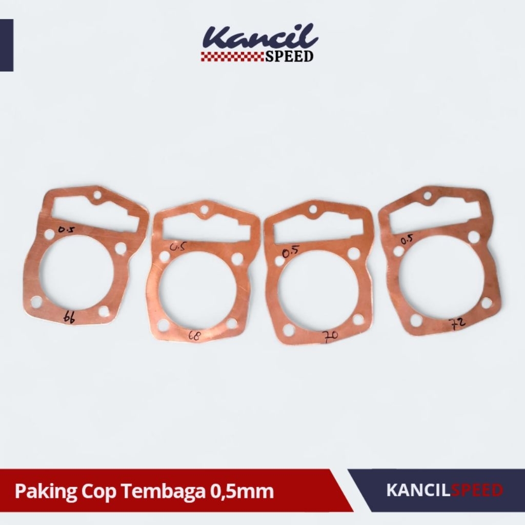 Jual Packing Cop Tembaga (0,5) Diameter 66, 68, 70, 72 Honda GL, Tiger ...