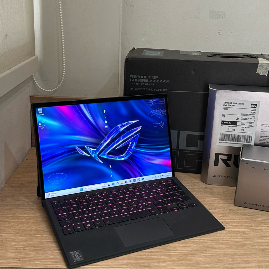 Jual Laptop Tablet Gaming ASUS ROG Flow GZ301ZC RAM 16/512GB i7 12700H ...