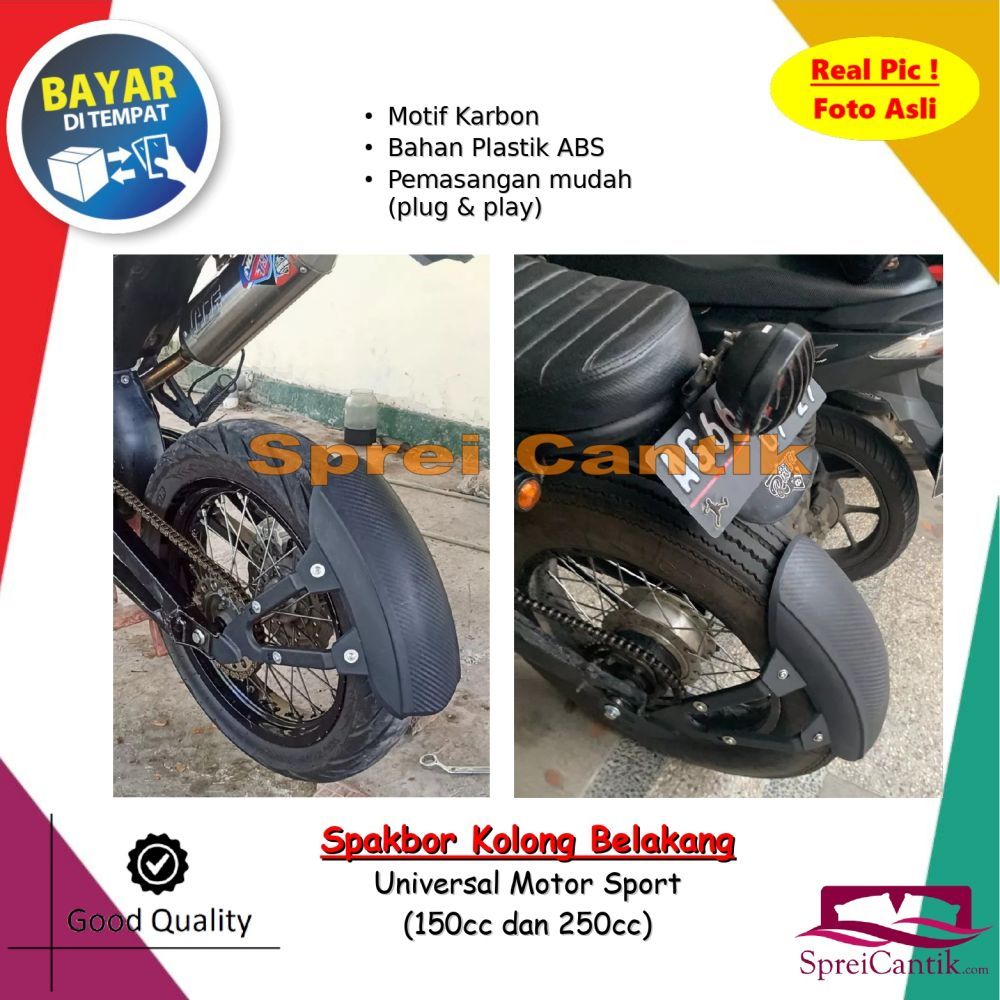 Jual Spakbor Belakang R15 R25 CBR NINJA GSX CB150R VIXION BYSON XABRE ...
