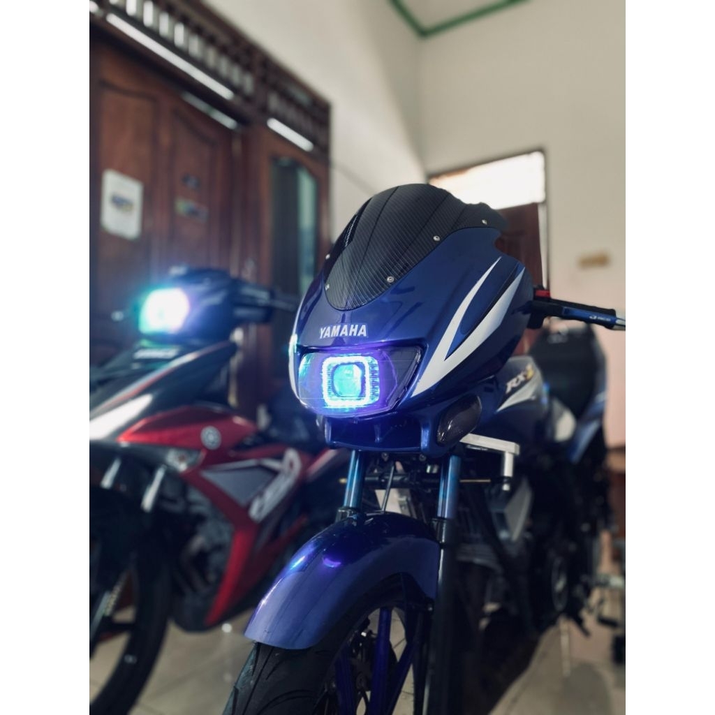 Jual Lampu Depan RXz set Biled Matrix X1M AES Super Terang | Shopee ...
