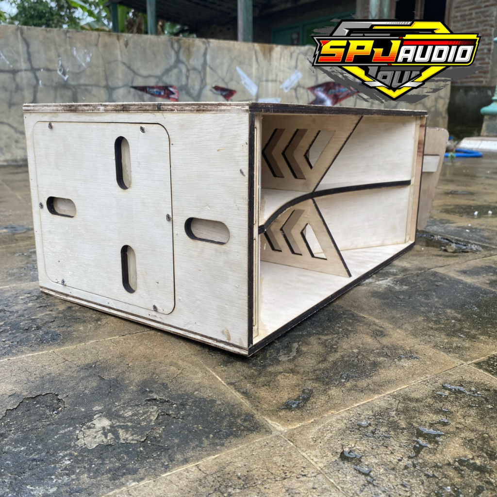 Jual Box Speaker kimochi double 6 inch Bahan Triplek Sound System SPJ ...