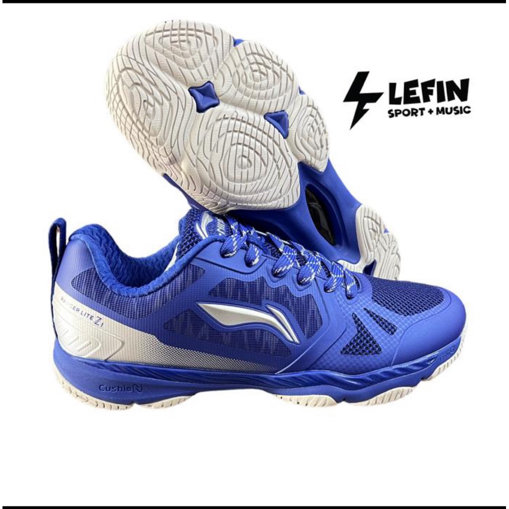 Jual Sepatu Badminton Lining Ranger Lite Z1 Biru / Putih Gold | Shopee ...