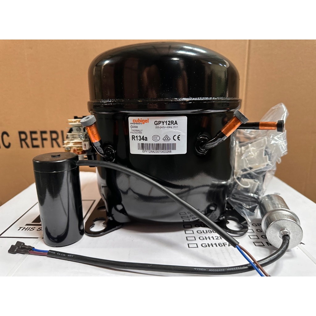Jual KOMPRESOR CUBIGEL GPY12RA | KOMPRESOR CHILLER/SHOWCASE 3/8PK R134a ...