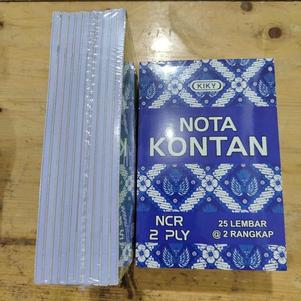 Jual 1 Pak Nota Kontan 2 Ply 2 Rangkap isi 10 Pcs | Shopee Indonesia