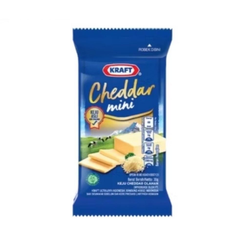 Jual KRAFT CHEDDAR MINI RENCENG PACK (1X8X30g) | Shopee Indonesia
