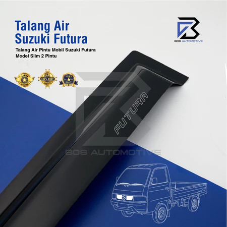 Talang Air Pintu Mobil Suzuki Futura Model Slim 2 Pintu