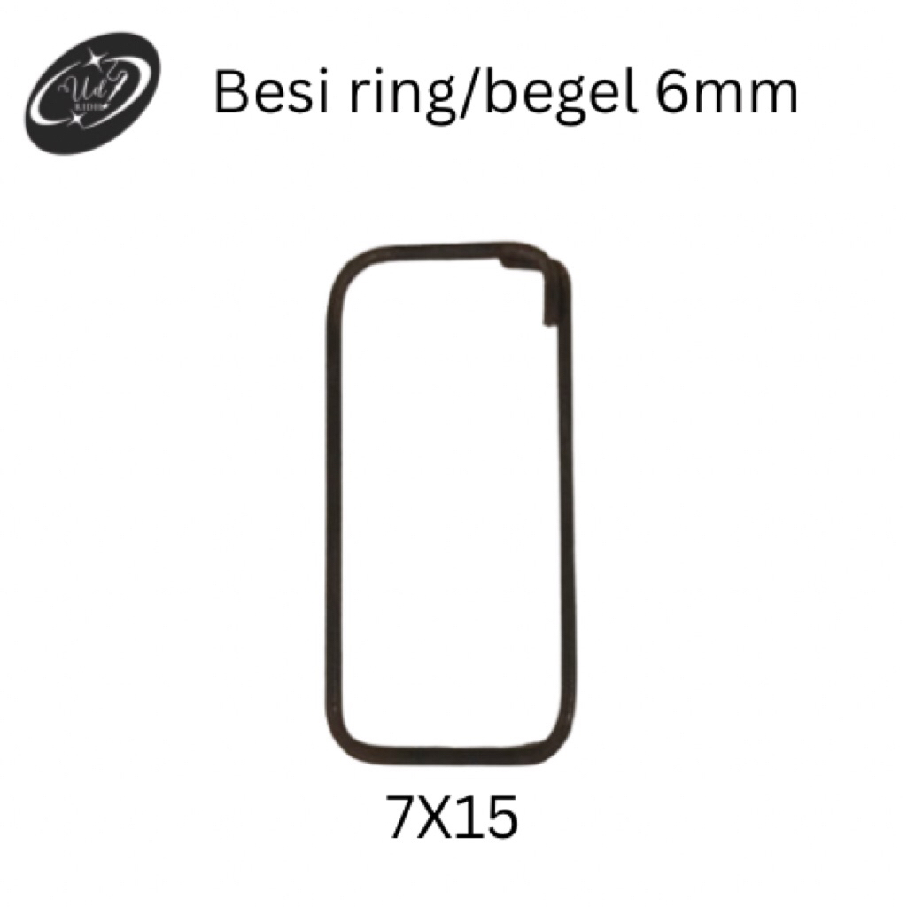 Jual Besi cincin/ring behel/besi begel kolom 6 MM ukuran 7 X 15 ...