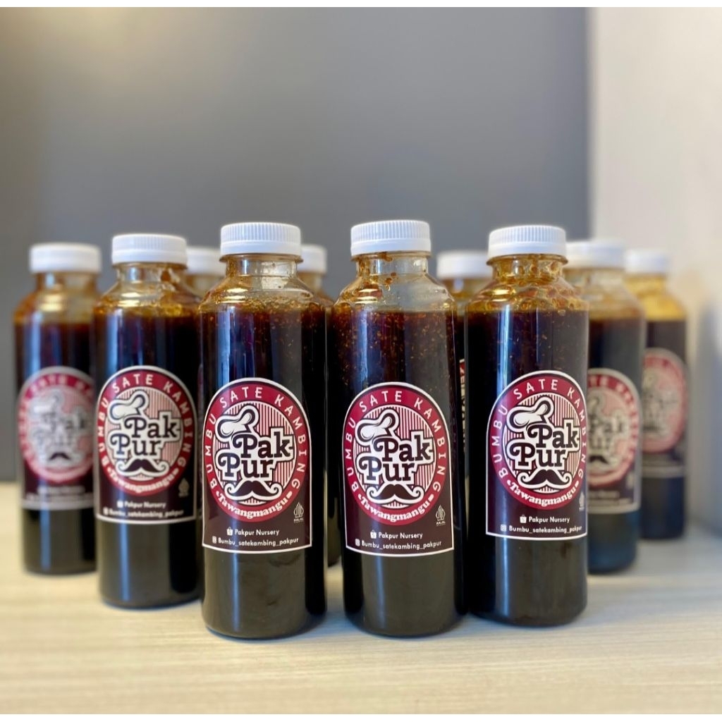 Jual Bumbu SATE ASLI dari SATE Kambing Pak PUR TAWANGMANGU 250 ml ...