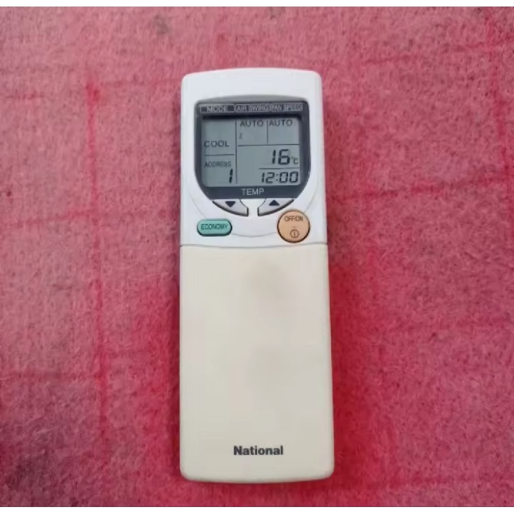 Jual Remote Control AC NATIONAL ECONOMY Original | Shopee Indonesia