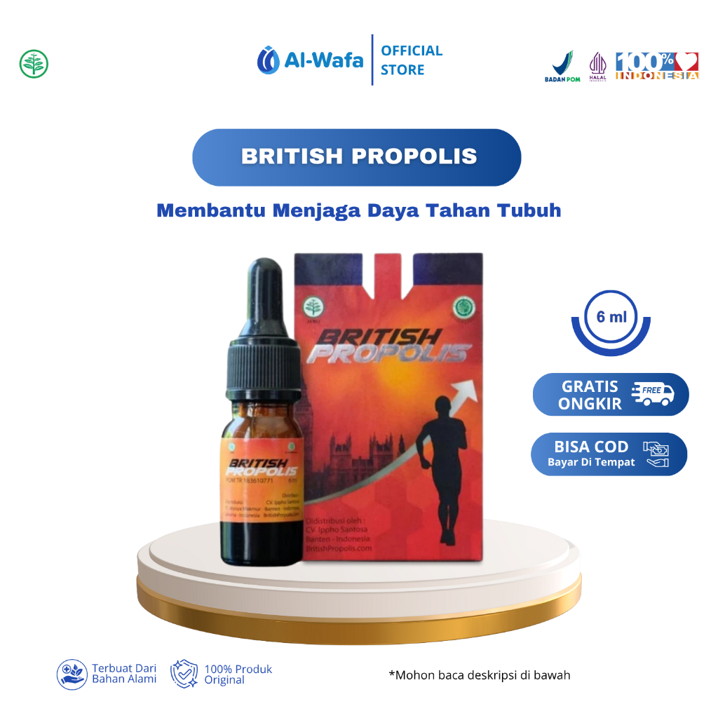 Jual BRITISH PROPOLIS - Suplemen Kesehatan Alami Membantu Pemulihan ...
