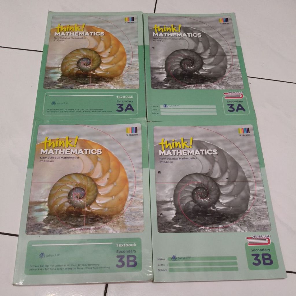 Jual think mathematics 3a dan 3 b (texbook dam workbook) | Shopee Indonesia