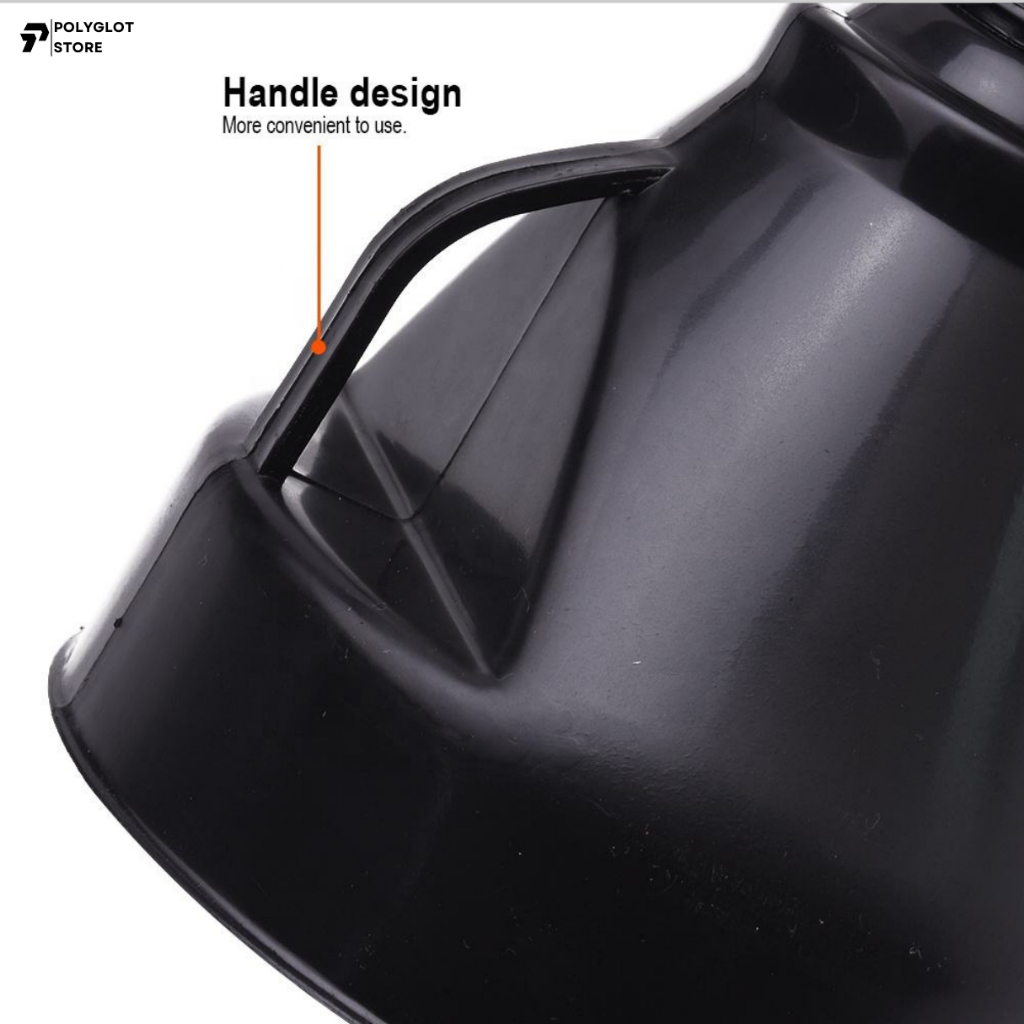 Jual Corong Bensin Fleksibel Plastik HITAM Besar Wadah Saringan Selang ...