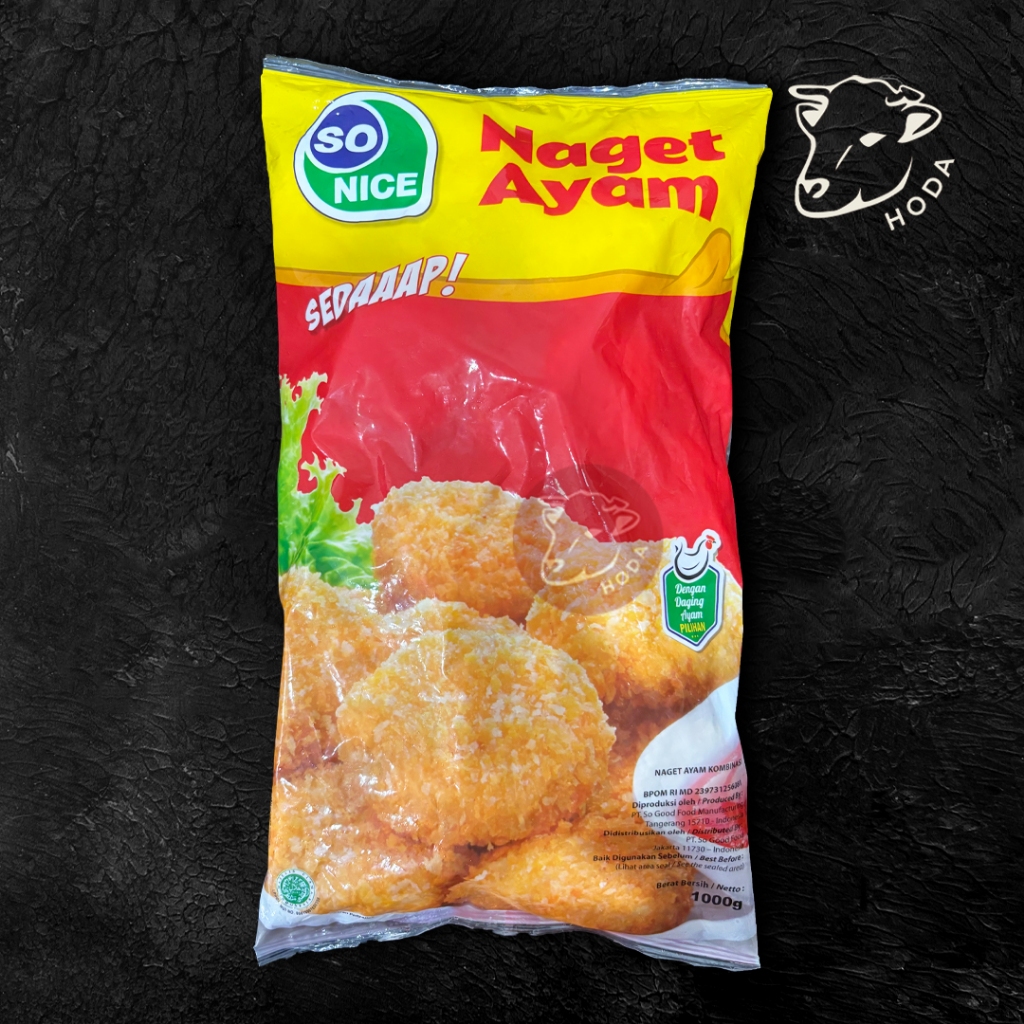 Jual So Nice Naget Ayam / Chicken Nugget | 1kg | Shopee Indonesia