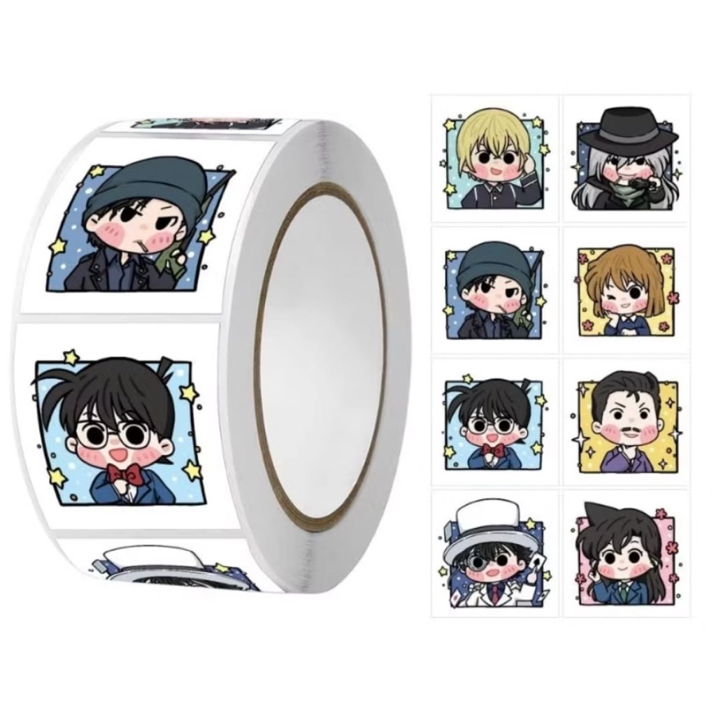 Jual Sticker Anime Detective Conan Close Case Paper Craft Lucu | Shopee ...