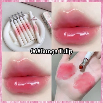 Kakashow Korean Lipstick Mirror Lip Gloss Glass Liptint Gloss Mirror Lip Gloss Water