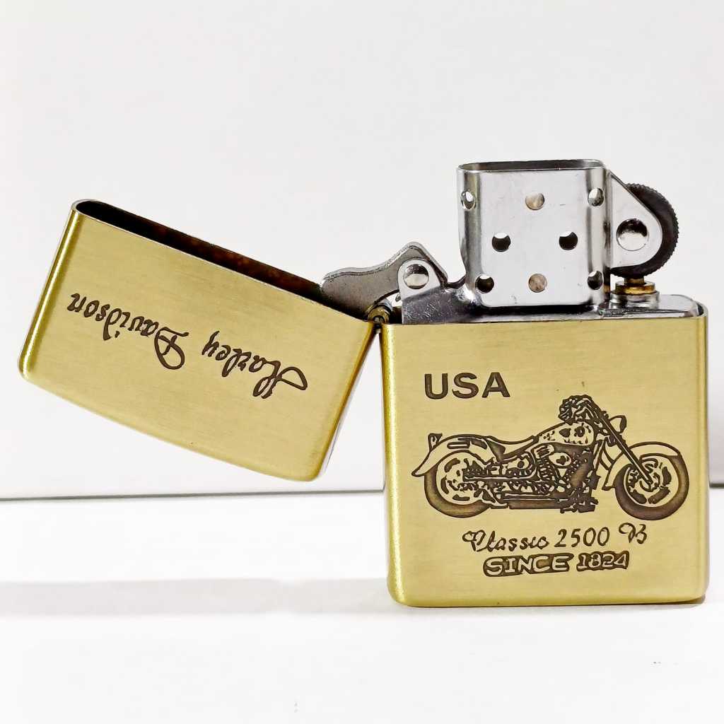 Jual korek api atau lighter model classic premium motif grafir satu ...