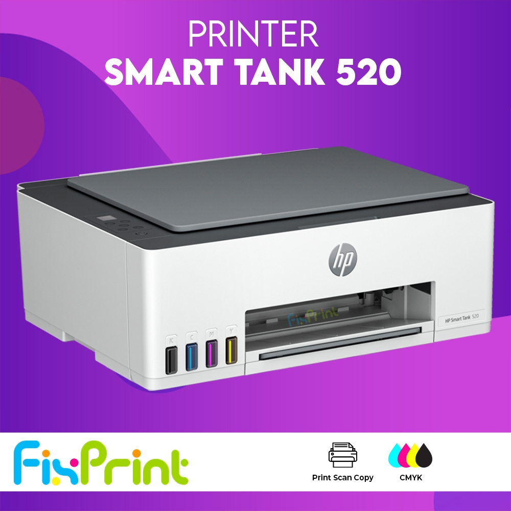 Jual FixPrint Printer Smart Tank 520 Print Scan Copy AIO Borderless ...