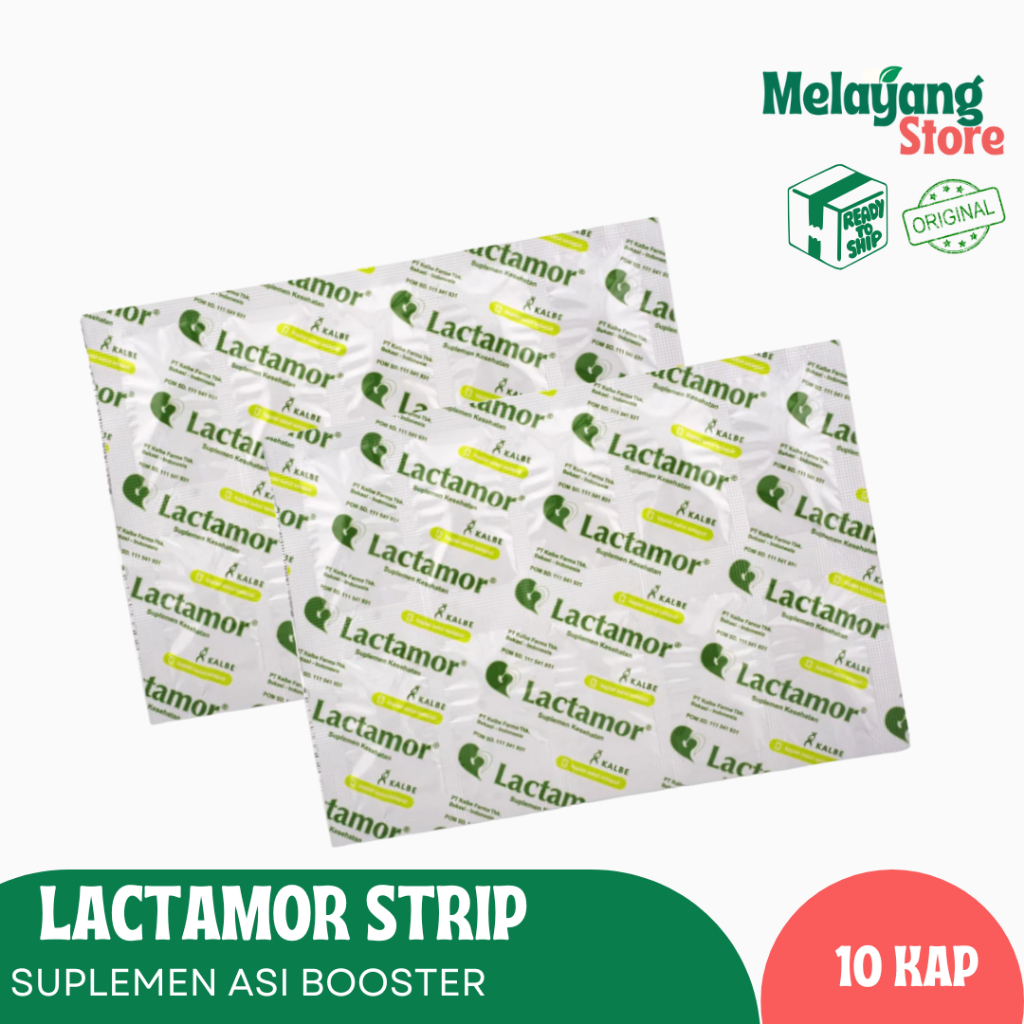 Jual Lactamor Suplement Pelancar ASI 10s (Strip) | Shopee Indonesia
