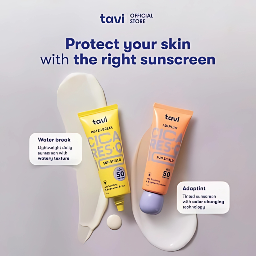 Jual MFI - TAVI CICA RES-Q10 Adaptint & Water Break Tint Sun Shield ...
