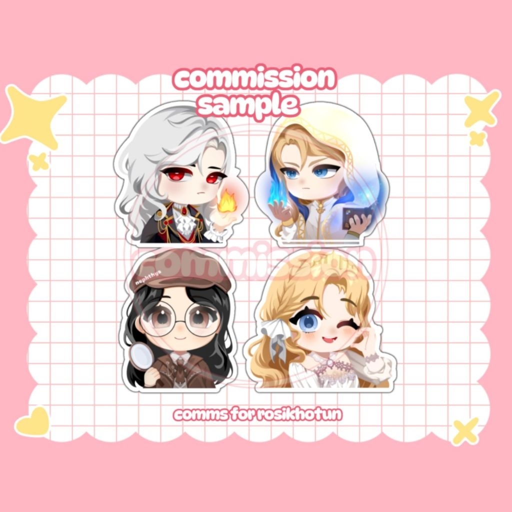 Jual Chibi Art Commission | Jasa Gambar | Shopee Indonesia