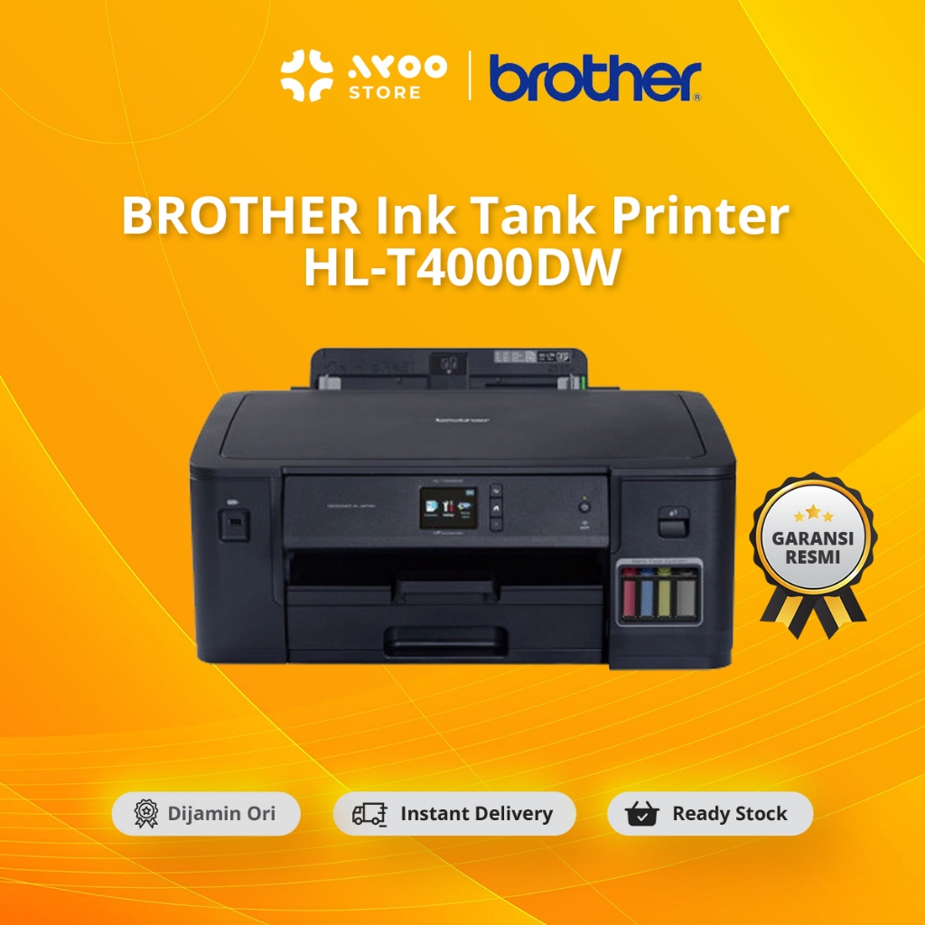 Jual Printer BROTHER Inkjet HL-T4000DW Single Function WiFi T4000DW ...