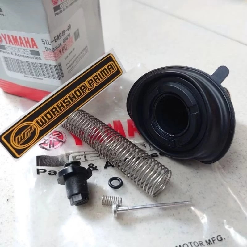 Jual Fakum Pakum Vakum 5TL Assy Karet Membran Jarum Per Karbu Set Sett ...
