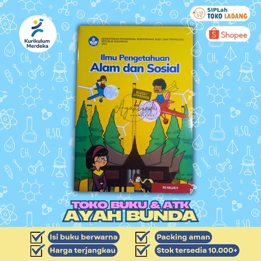 Jual Buku Dikbud Kurikulum Merdeka Ilmu Pengetahuan Alam dan Sosial ...