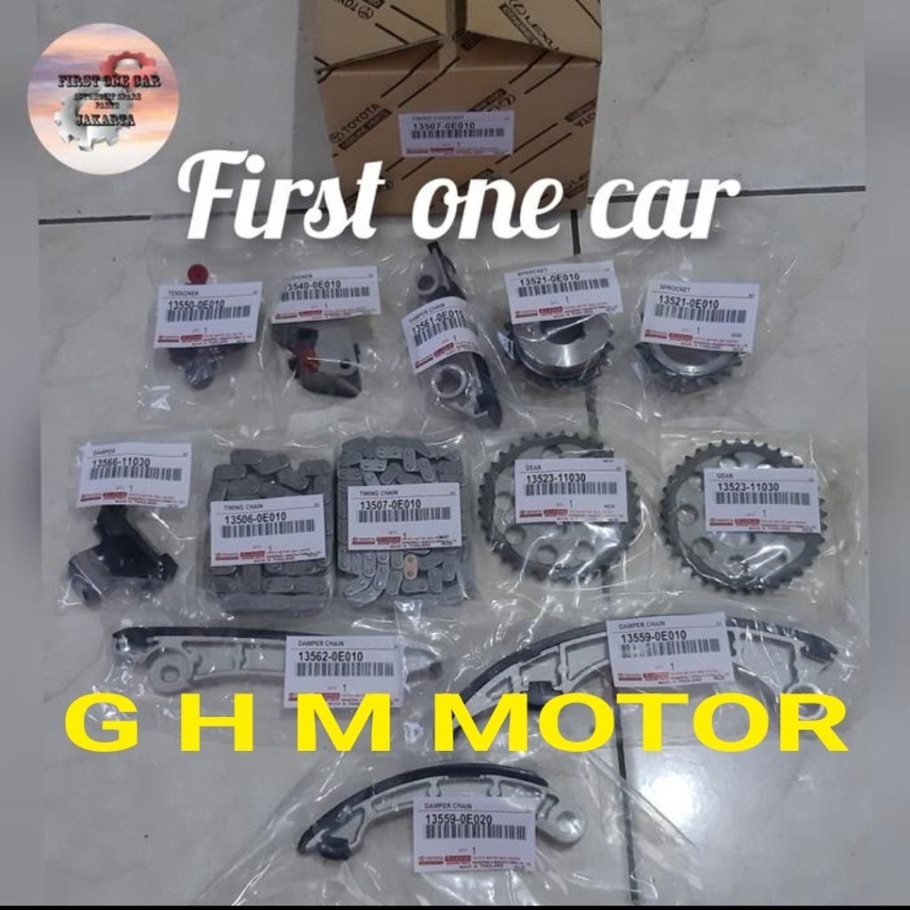 Jual timing chain set hiace premio original 1gd 2gd | Shopee Indonesia