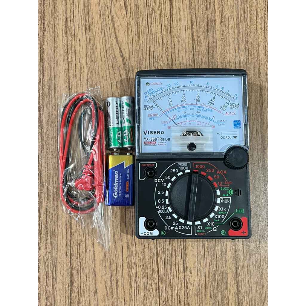 Jual Multi tester Yx-360 Visero - Avometer Manual Lengkap AC/DC Ohm ...
