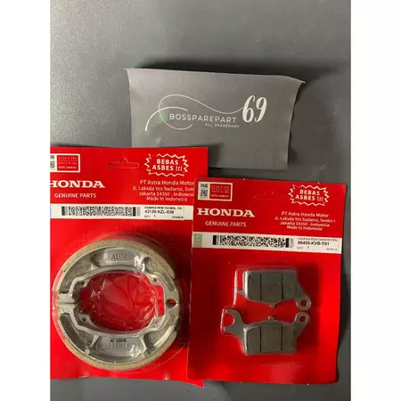 Paket Kampas Rem Honda Beat Vario Scoopy Spacy