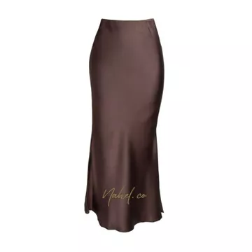 Nahel Rok Satin Silk Satin Skirt Premium Rok Satin A Line Mermaid Silk