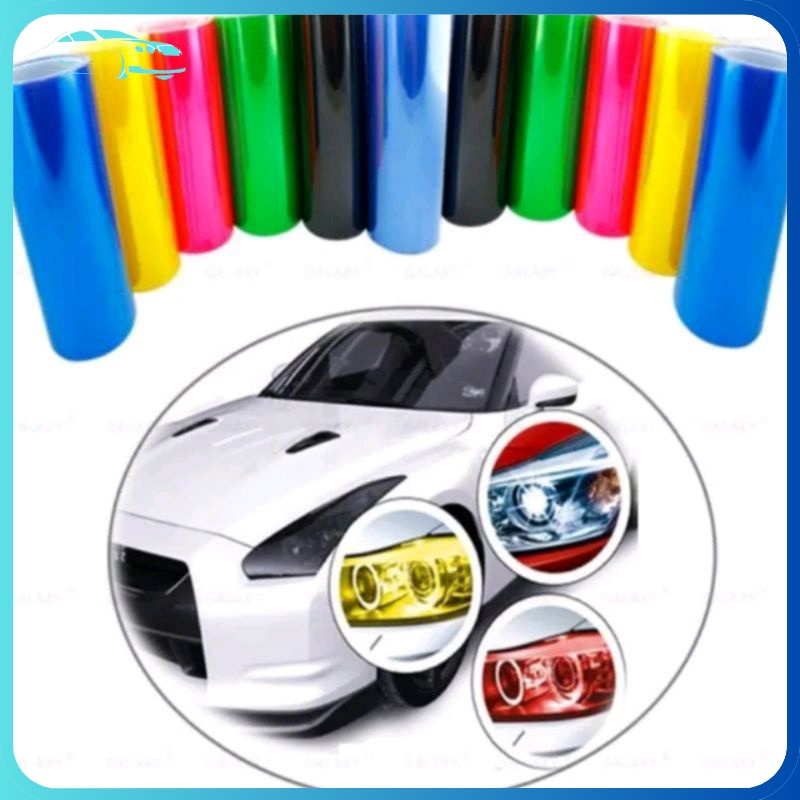 Jual Stiker Lampu Hybrid Ukuran/ Sticker Hybrid Haedlampu lebar30cm ...