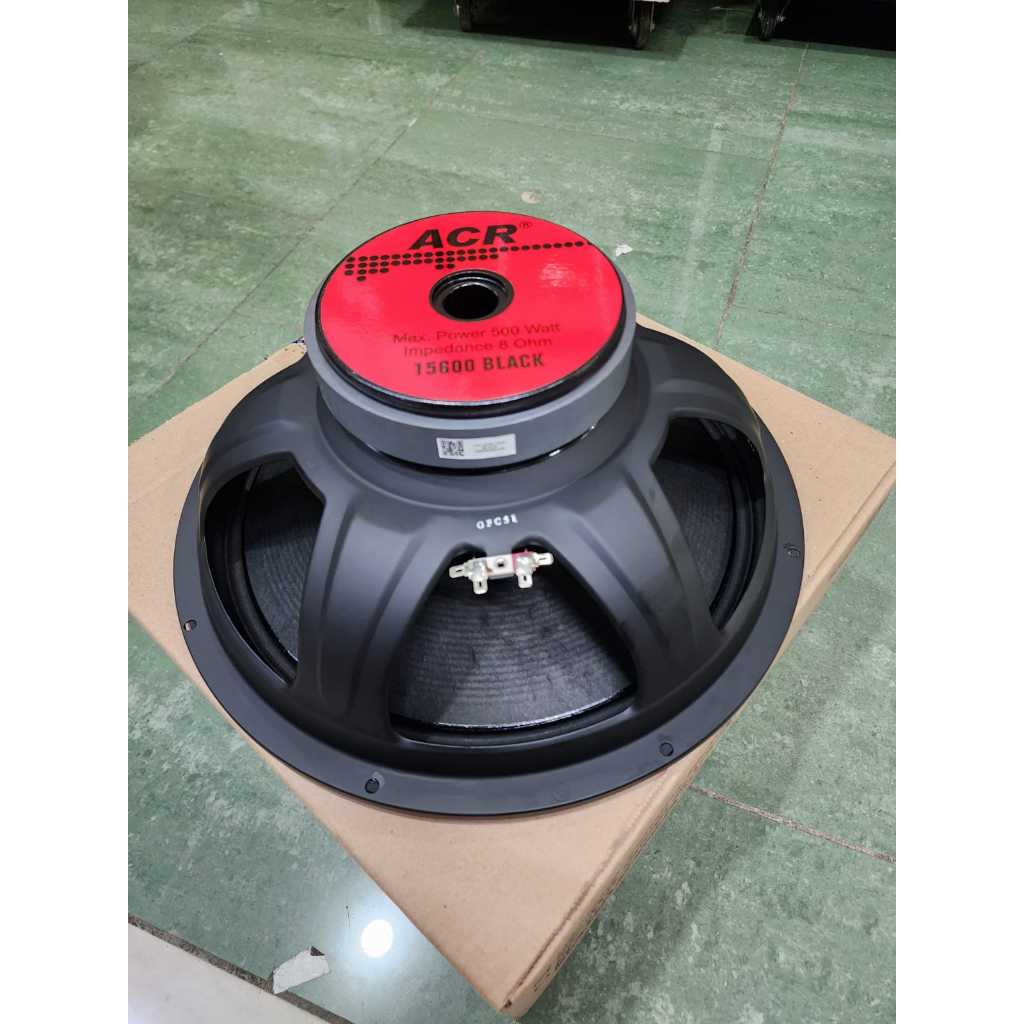 Jual Speaker ACR 15600 BLACK - 500watt - 8 Ohm -15 Inch - Barang