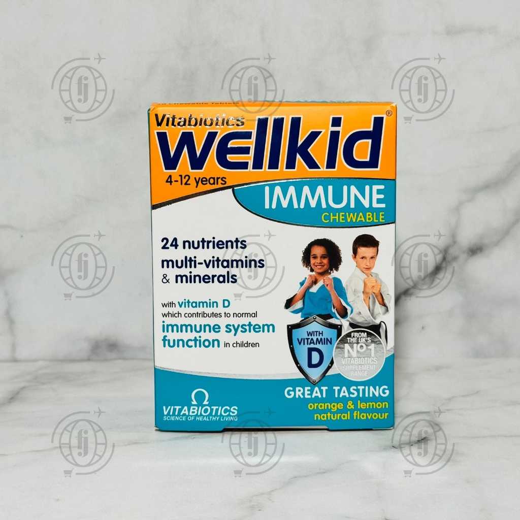 Vitabiotics WELLKID Immune 30ch.tabs | Pharmacy4u